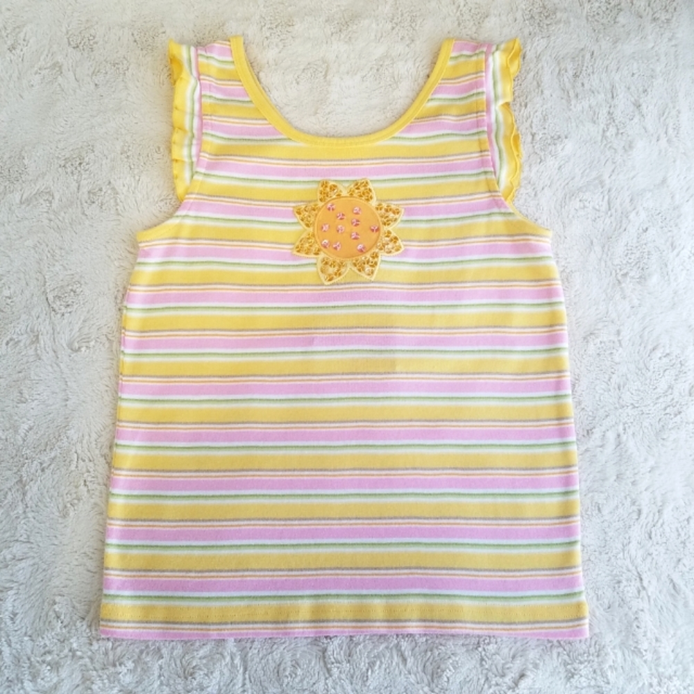 Stripe Sunflower Tank top Gymboree Sunflower Fields